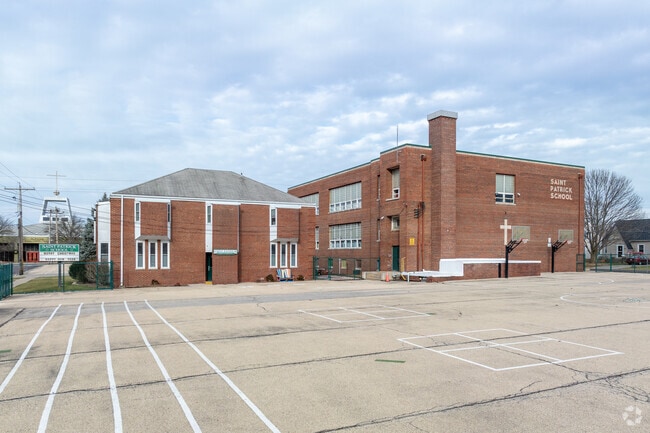 St. Patrick School serves grades PK, K-8.