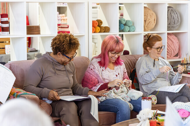 Hearts of Fiber, in Davidson is a great place to meet your neighbor.