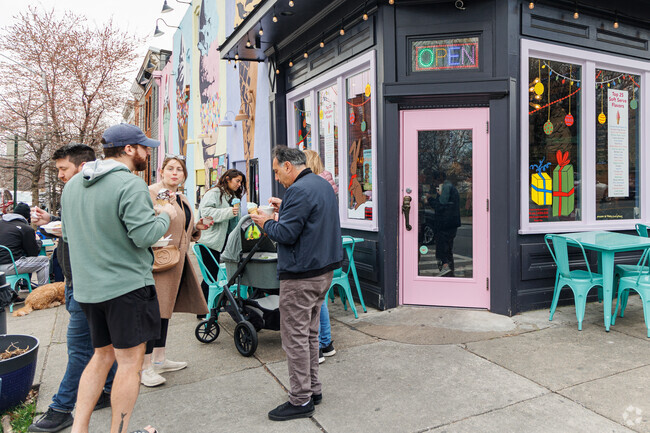 Grab a frosty treat at Bmore Licks near Otterbein.