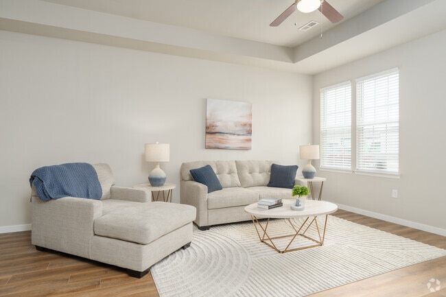 2BR, 2BA - 1,283SF - Living Room
