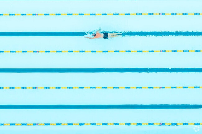 Get your laps in at the pool at Clinton G. Martin Park in North New Hyde Park.