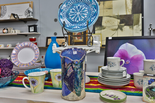 Wellspring Treasures has all sorts of goods to help a cause in Camelot.