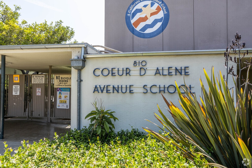 Coeur D'Alene Avenue Elementary is located in Venice, CA.