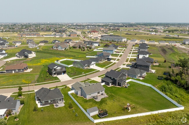 The District is a modern neighborhood designed with a "town within a town" concept.