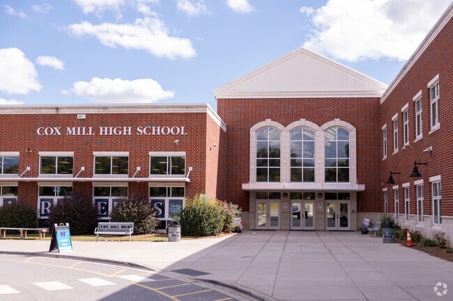 Cox Mill High School serves students in the Outlying Cabarrus County community.