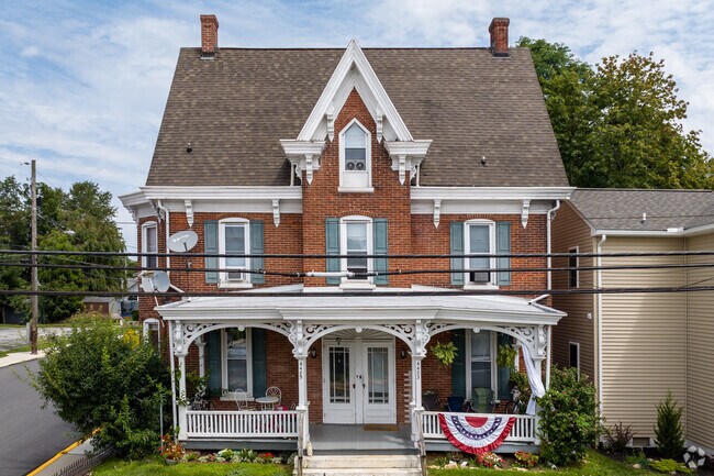 This classic, Victorian home characterizes Honey Brook's historical style.