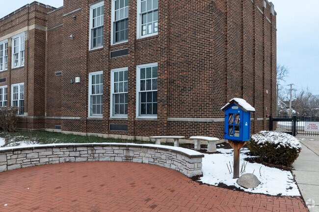 Take advantage of the Free Little Library at A F Ames Elementary School.