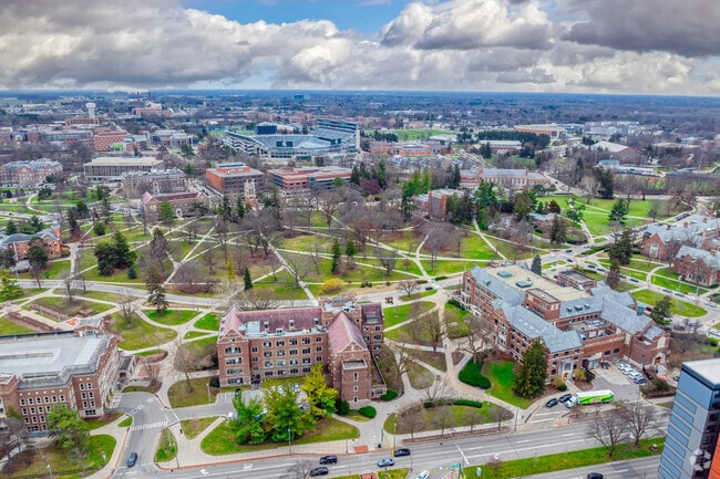 MSU, in East Lansing, is located just minutes from the Northtown Neighborhood.