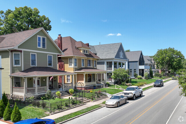 The Old Northside neighborhood is known for its beautiful historic architecture.