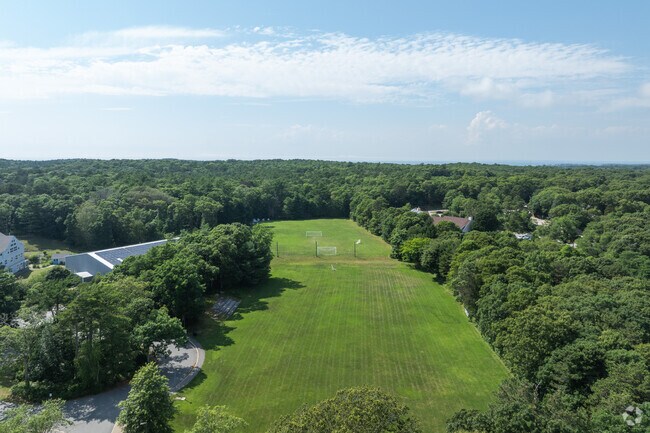 Falmouth Academy got a B- in the sports category from Niche.