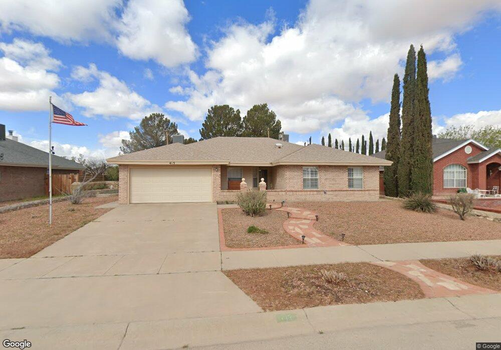 413 Jeweled Desert Dr, Horizon City, TX 79928 - photo 1