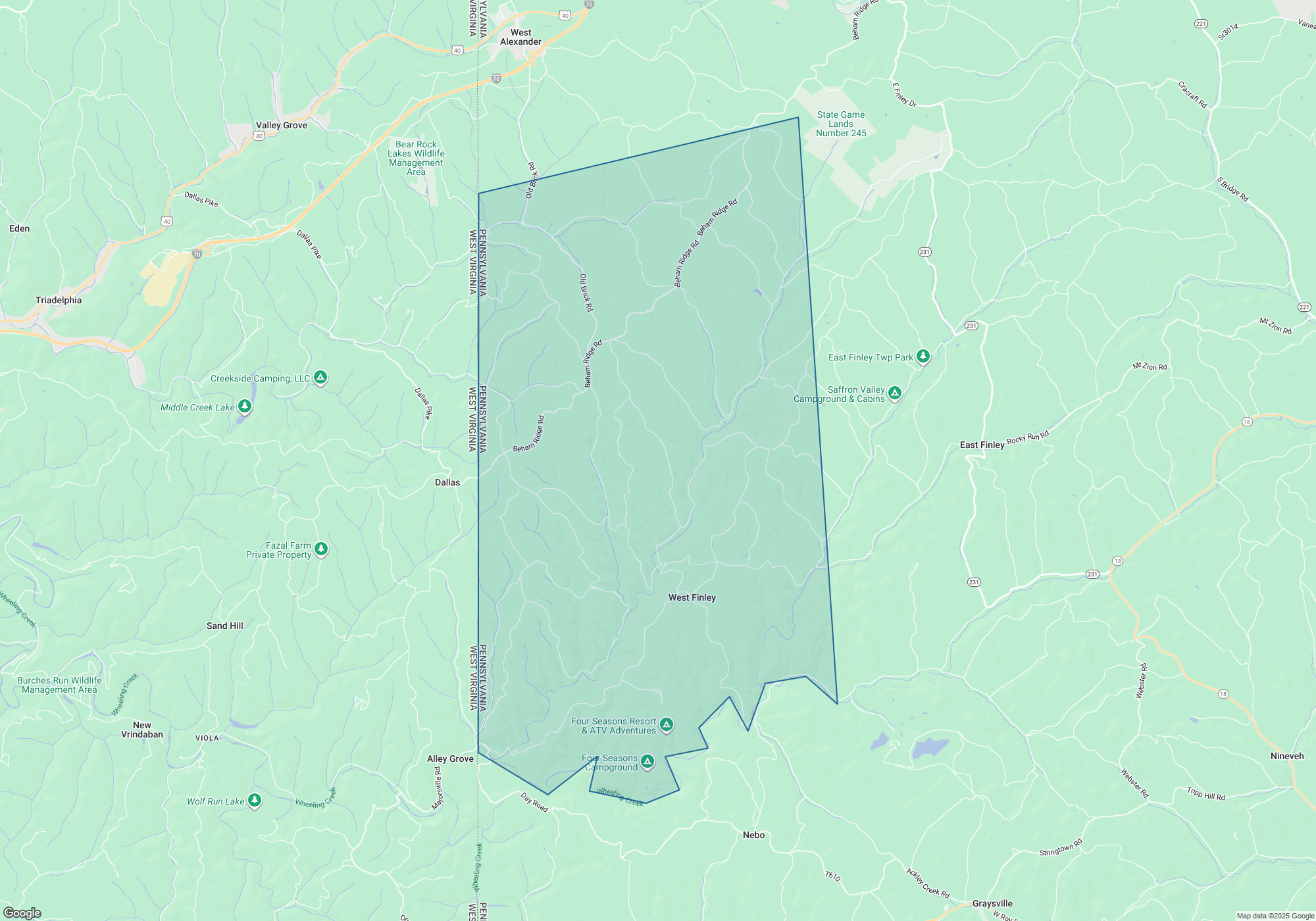 About West Finley Township Schools, Demographics, Things to Do