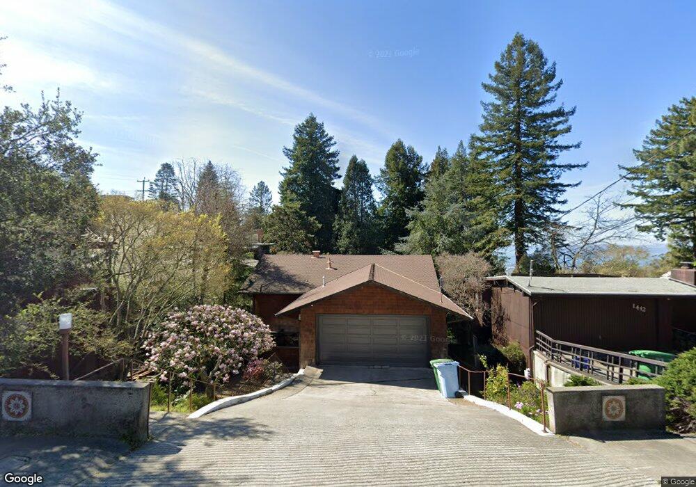 1416 Grizzly Peak Blvd, Berkeley, CA 94708 - photo 1