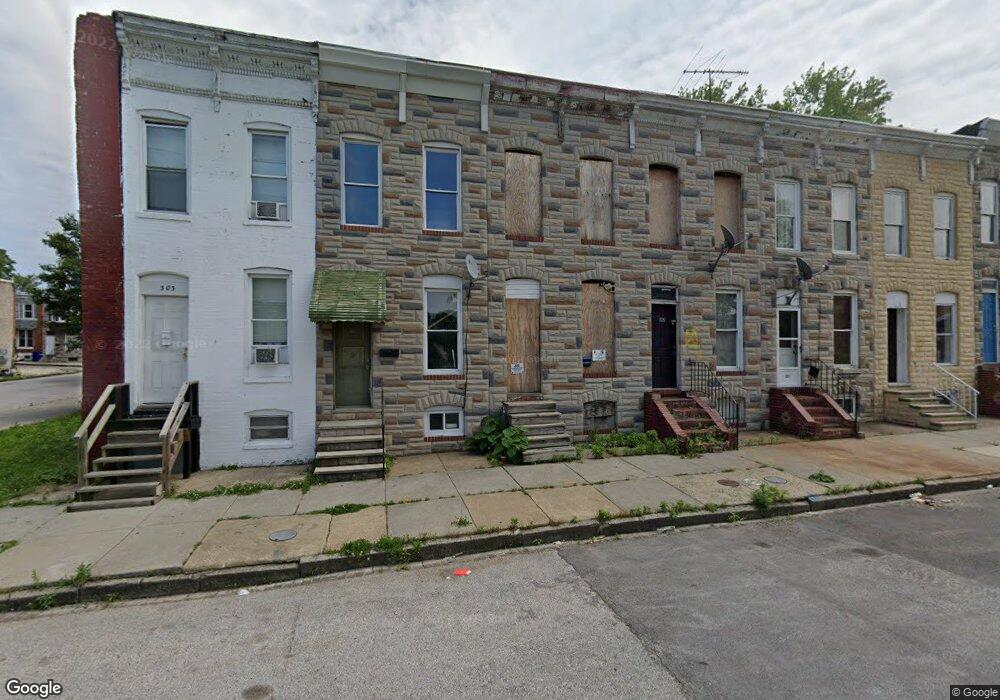 307 S Bentalou St, Baltimore, MD 21223 - photo 1