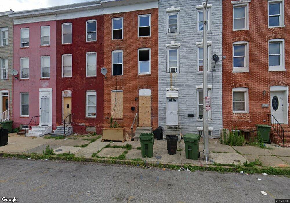 317 S Stricker St, Baltimore, MD 21223 - photo 1