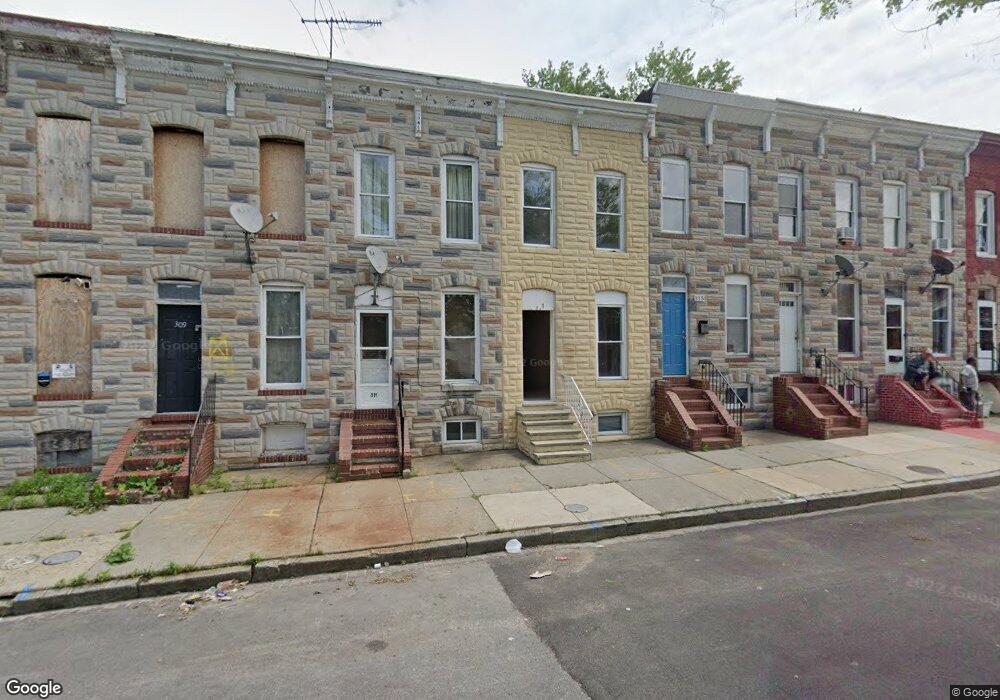 313 S Bentalou St, Baltimore, MD 21223 - photo 1