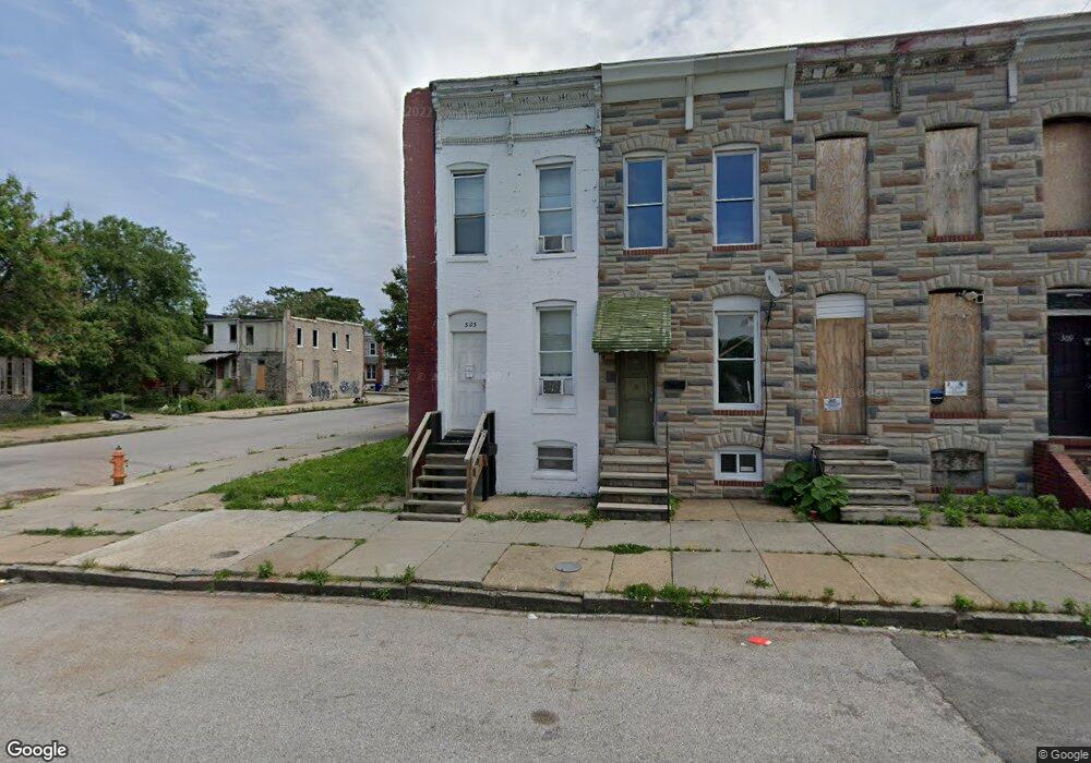 303 S Bentalou St, Baltimore, MD 21223 - photo 1
