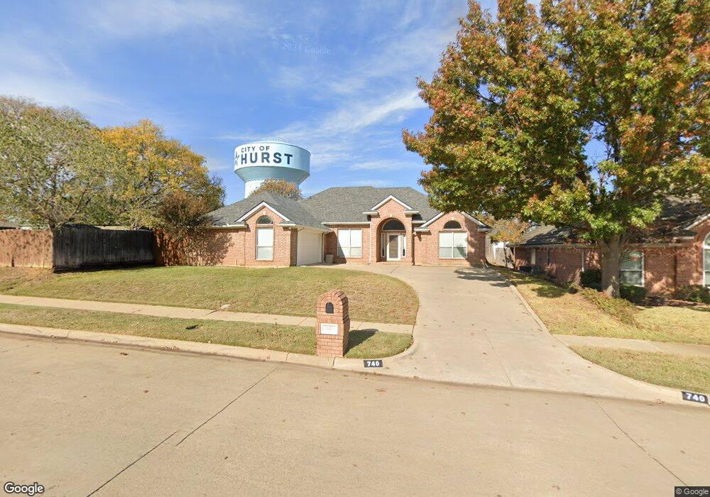 740 Evergreen Dr, Hurst, TX 76054 - photo 1