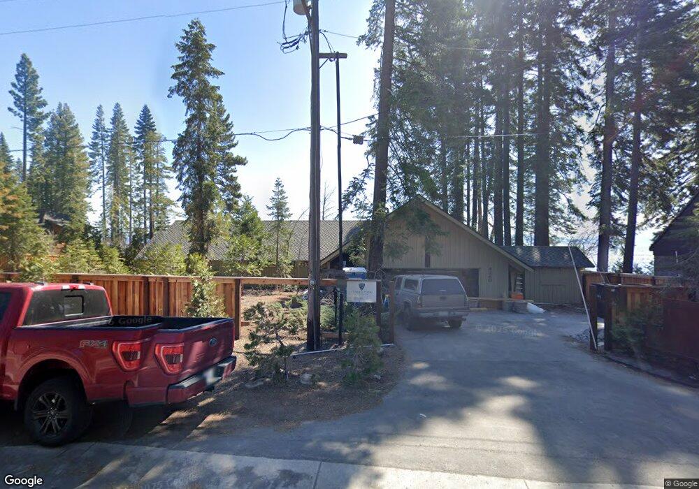 4260 W Lake Blvd Homewood CA - Map 4260 W Lake Blvd Homewood Ca Streetview 