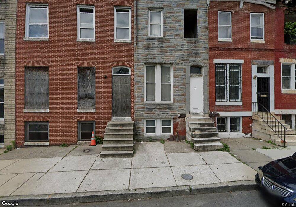 214 N Mount St, Baltimore, MD 21223 - photo 1