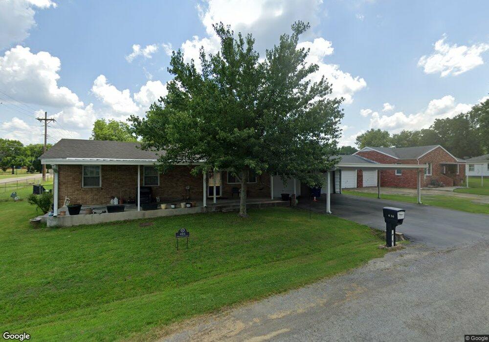 416 N Dainty St, Chouteau, OK 74337 - photo 1